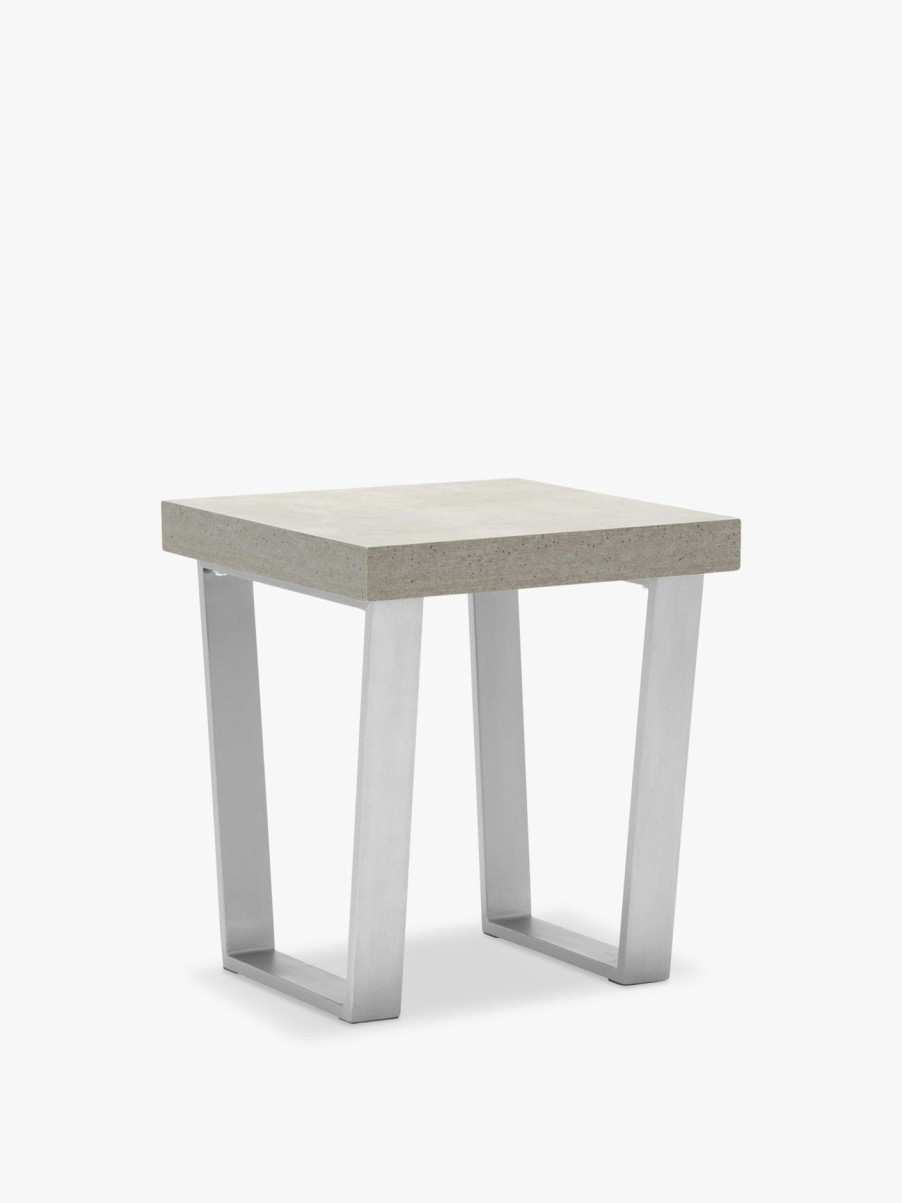 Furniture & Outdoor Barker and Stonehouse Side Tables | Halmstad End Table Concrete