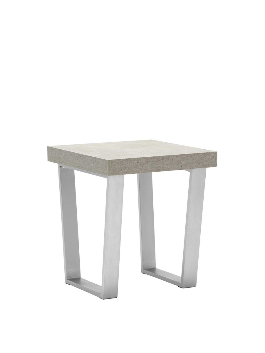 Furniture & Outdoor Barker and Stonehouse Side Tables | Halmstad End Table Concrete