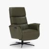 Furniture & Outdoor Barker and Stonehouse Armchairs | Vern Large Electric Recliner Chair, Hunter Green