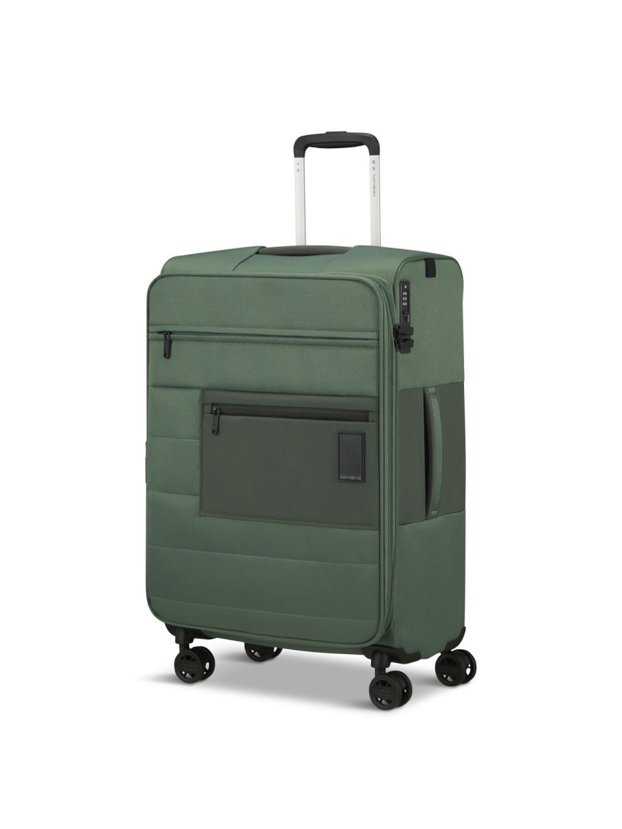 Home & Tech Samsonite | Vaycay Spinner 4 Wheel 66Cm Expandable Suitcase Pistachio Green