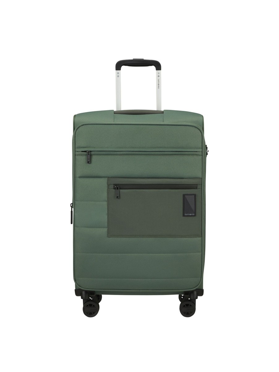 Home & Tech Samsonite | Vaycay Spinner 4 Wheel 66Cm Expandable Suitcase Pistachio Green