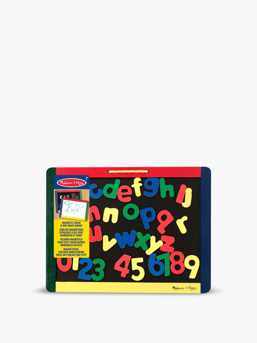 Kids Melissa & Doug Science & Education Toys | Magnetic Chalkboard And Dry-Erase Board