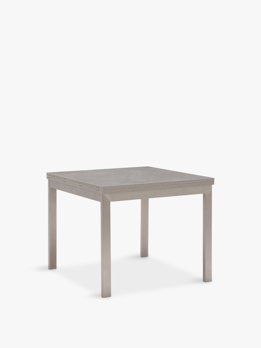 Furniture & Outdoor Barker and Stonehouse Square Dining Tables | Halmstad Flip Top Dining Table Concrete