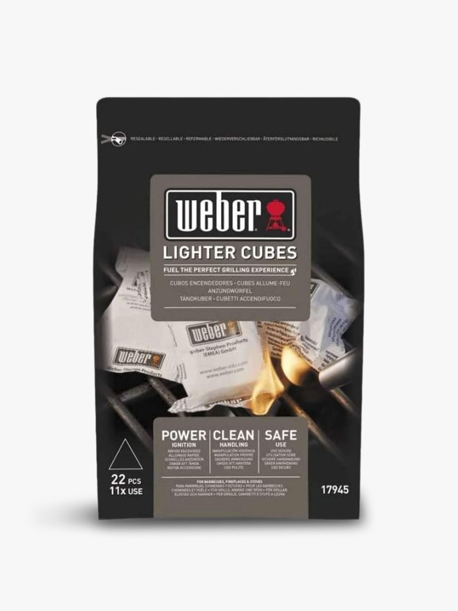 Furniture & Outdoor Weber Bbq'S & Accessories | Lighter Cubes Pack Of 22