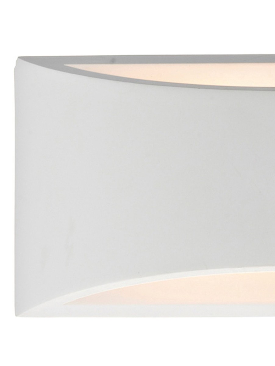 Home & Tech Dar Lighting Wall Lights | Hove Wall Washer Large White