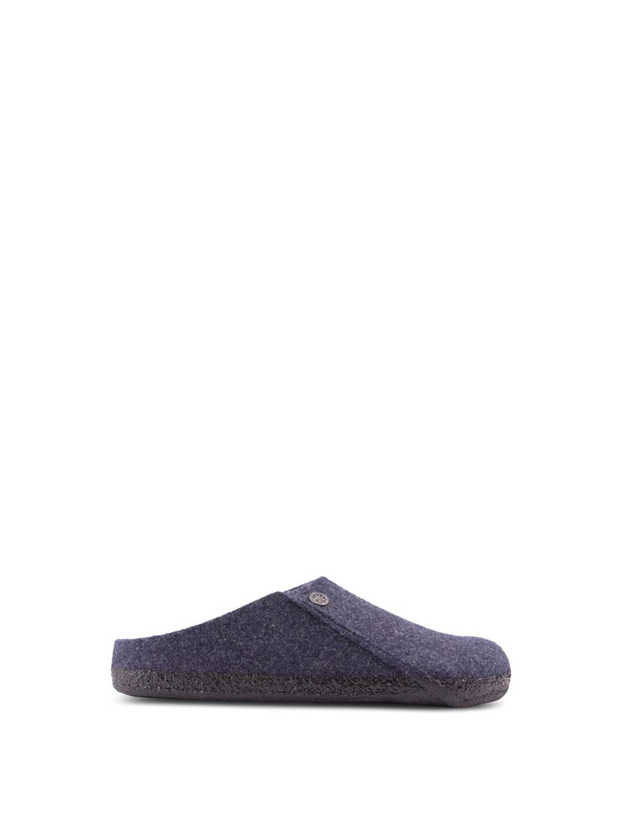 Men Birkenstock Sandals | Birkenstock Zermatt Rivet Slippers Blue