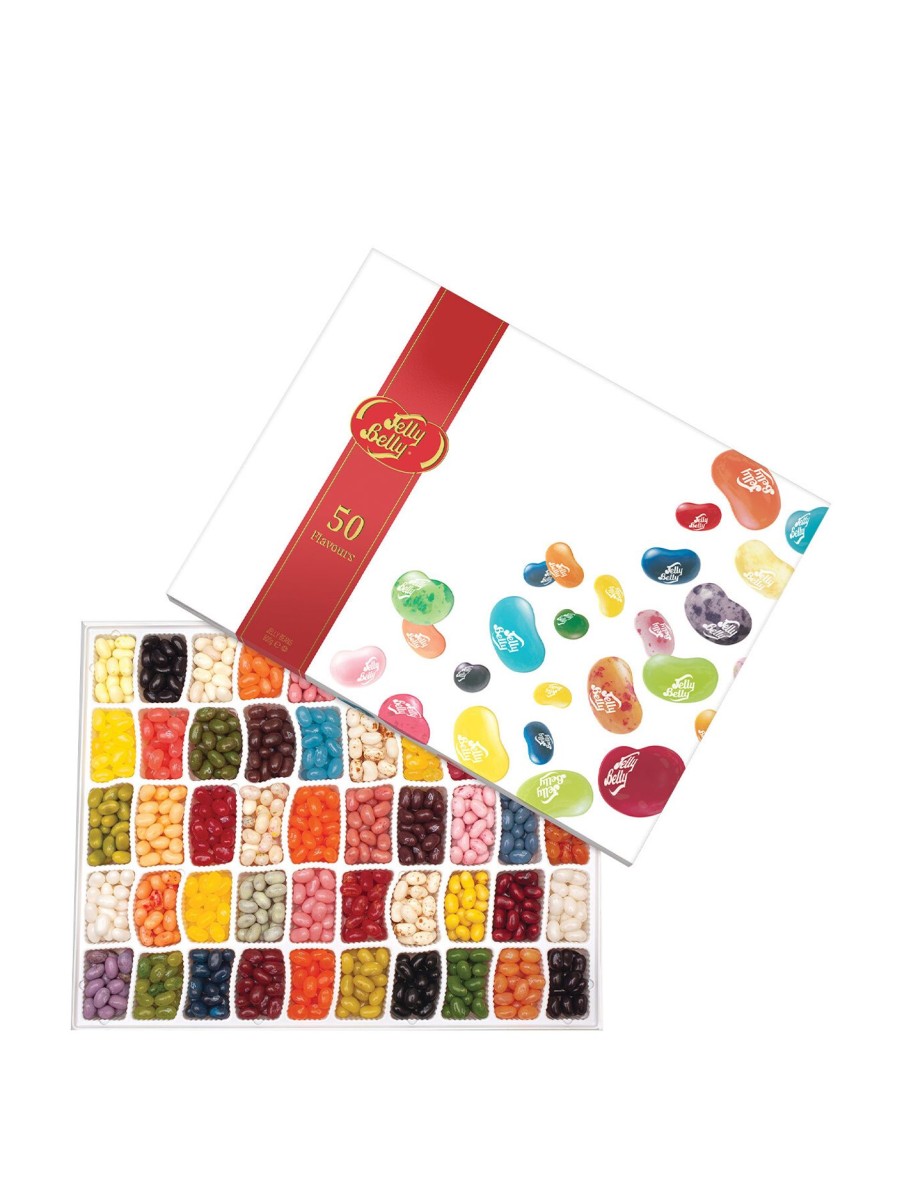 Food & Drink Jelly Belly Sweets | 50 Flavour Gift Box 600G