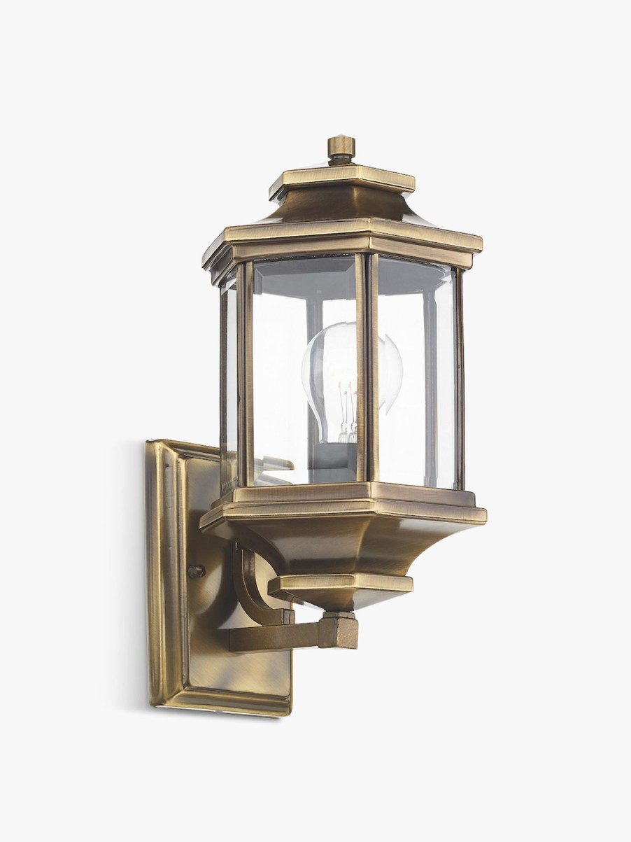 Home & Tech Dar Lighting Outdoor Lights | Ladbroke Lantern Bronze