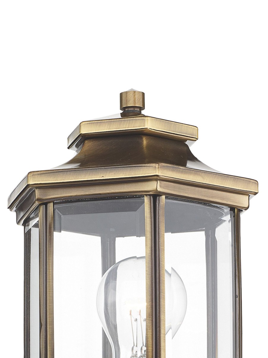 Home & Tech Dar Lighting Outdoor Lights | Ladbroke Lantern Bronze