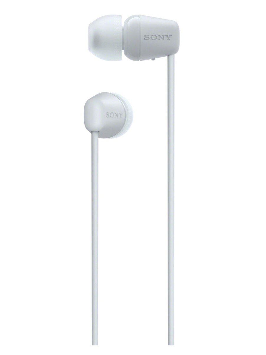 Home & Tech Sony Headphones | Wic100 Wireless In-Ear Headphones White