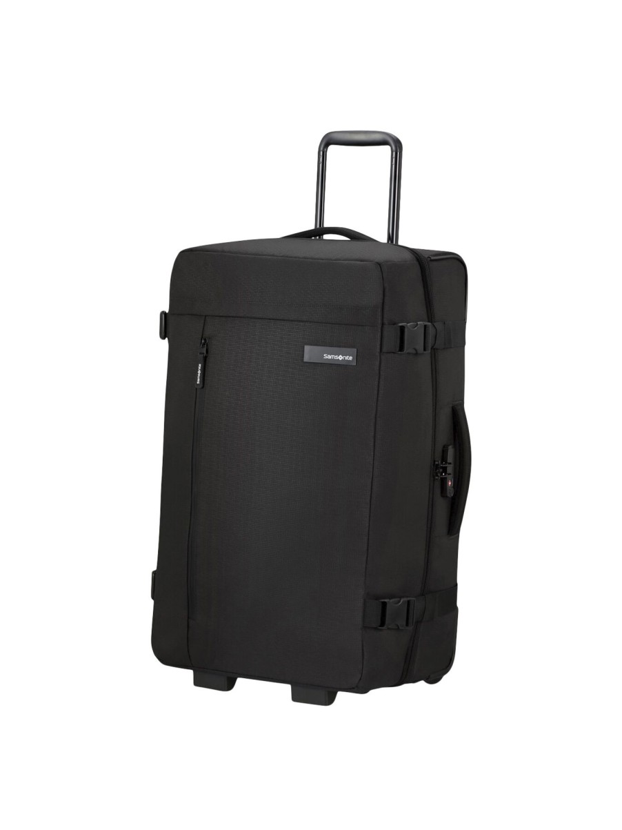 Home & Tech Samsonite | Roader Duffle 2 Wheel 68Cm Suitcase Deep Black