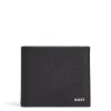 Men BOSS Wallets & Card Holders | Highway Bi-Fold Wallet Black