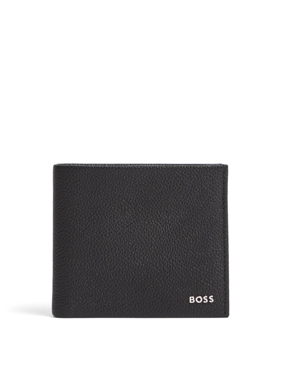 Men BOSS Wallets & Card Holders | Highway Bi-Fold Wallet Black