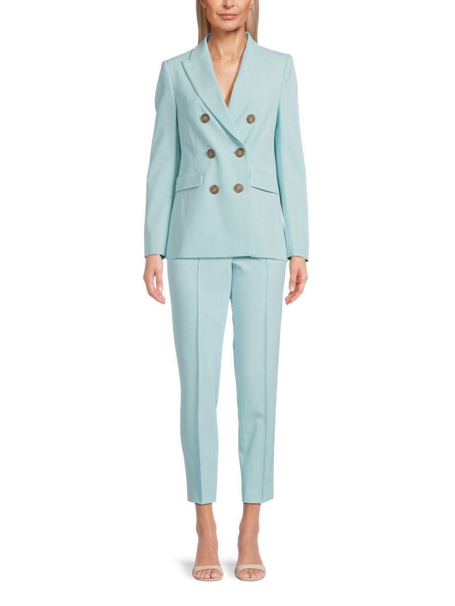 Women Luisa Cerano Trousers & Shorts | Trouser Mineral Aqua