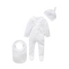 Kids Purebaby Sets | 3 Piece Set Pale Blue Spot