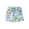 Kids Mayoral Swimwear | Holiday Print Swim Shorts Blue