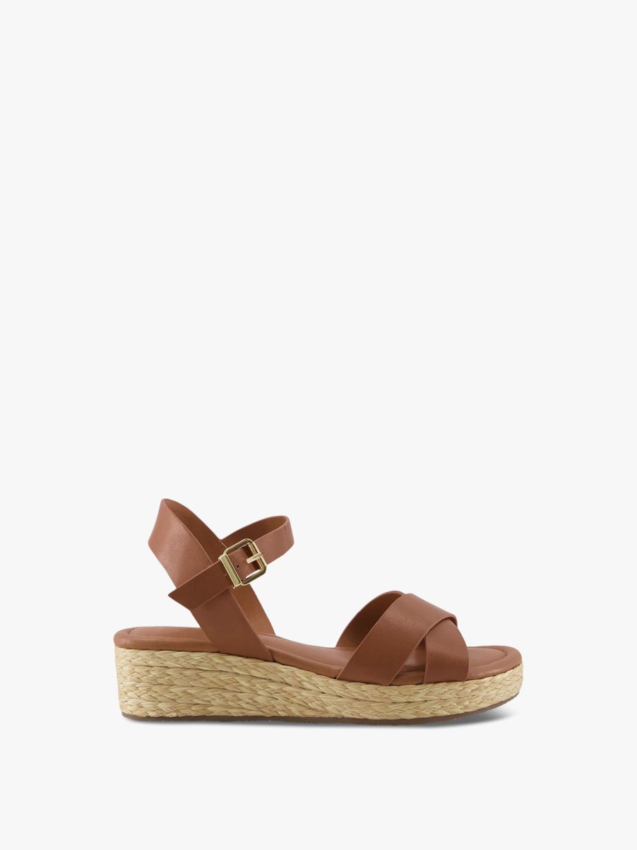 Women Dune London Sandals | Wf Linnie Brown