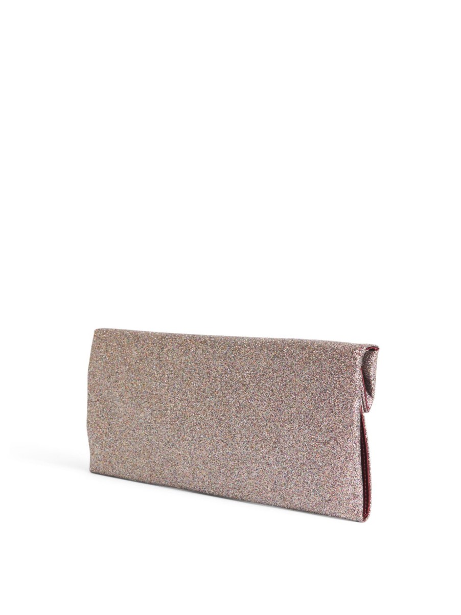 Women Anna Cecere Clutch Bags | Glitter Flap Clutch Vintage