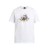 Men PS Paul Smith T-Shirts | Cyclist Sketch Print Cotton T-Shirt White