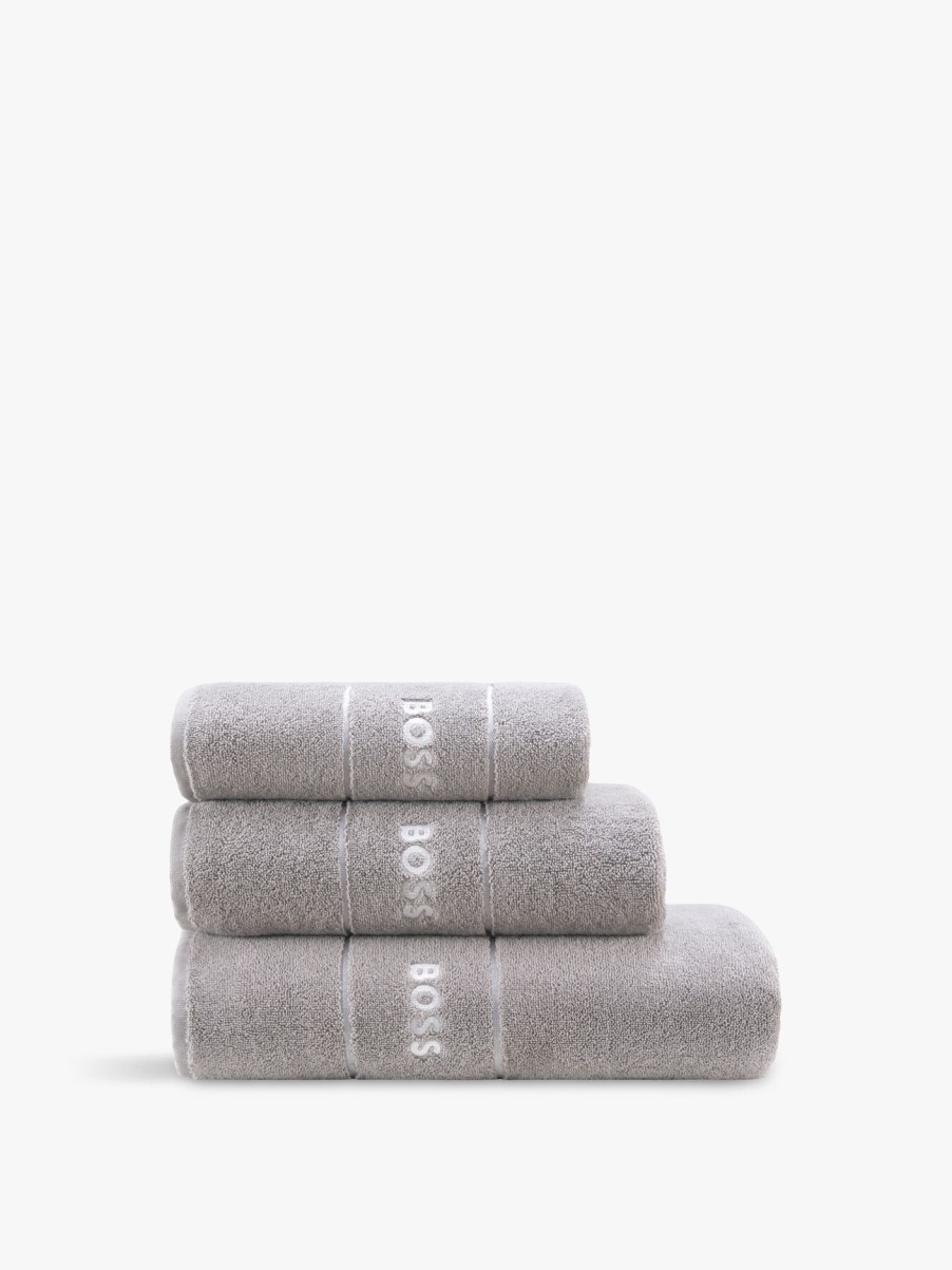 Home & Tech BOSS Home Bathmats | Plain Bath Mat Concrete