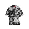 Men Hugo Shirts | Egeeno Shortsleeve Allover Photo Shirt Open Misc