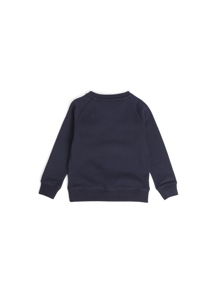 Kids GANT Tops | Shield C-Neck Evening Blue