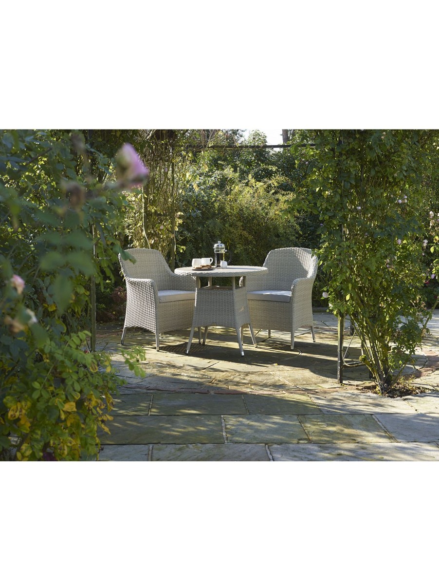 Furniture & Outdoor Bramblecrest Garden Furniture Sets | Tetbury Round Bistro Table Set Nutmeg