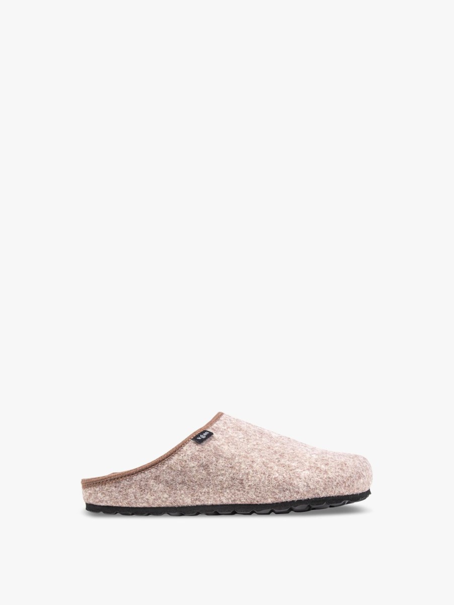 Men V.gan Sandals | V.Gan Vegan Apple Mule Slippers Neutral