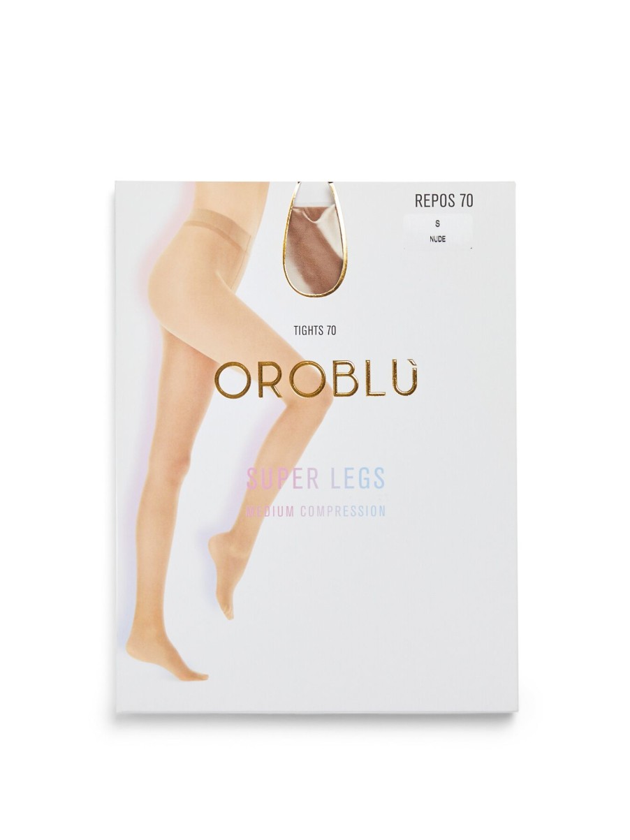 Women Oroblu Socks & Tights | Repos 70 Tights Nude