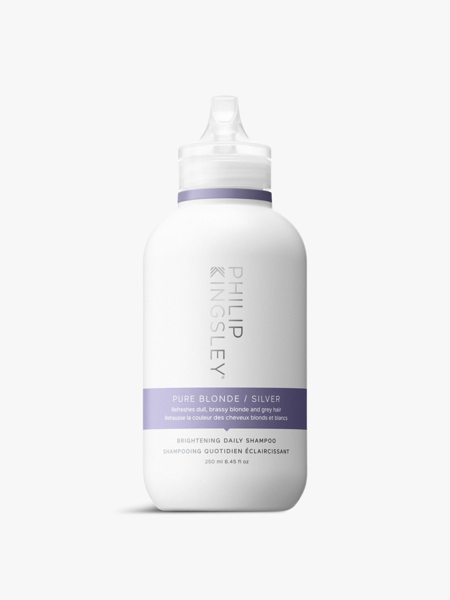 Beauty Philip Kingsley Shampoos & Conditioners | Pure Blonde/Silver Brightening Daily Shampoo 250 Ml