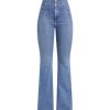 Women We The Free Jeans | Jayde Flare Jeans Sunburst Blue