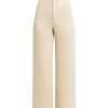 Women By Malene Birger Trousers & Shorts | Marchei Wide Leg Trouser Warm Sand