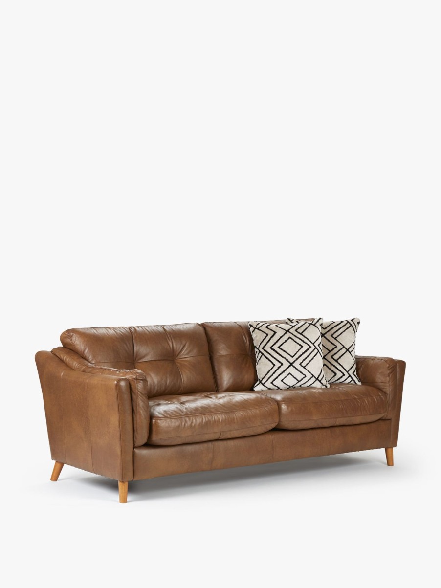 Furniture & Outdoor Alexander & James Sofas | Wren Maxi Sofa In Tote Tobacco