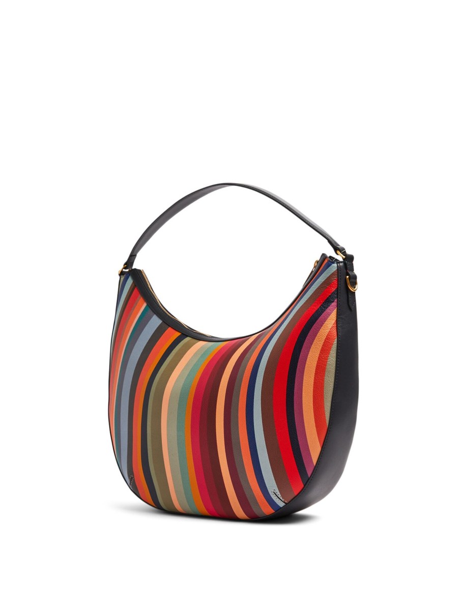 Women PS Paul Smith Tote Bags | Swirl Med Hobo Multicolour