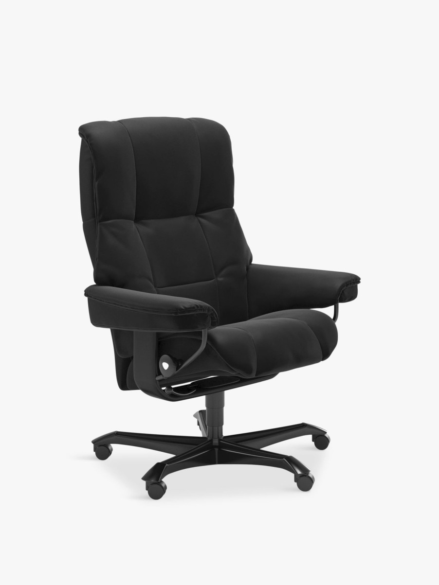 Furniture & Outdoor Barker and Stonehouse Office Chairs | Stressless Mayfair Office Chair Paloma Black