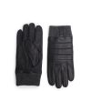 Men Dents Gloves | Ribchester Black Charcoal