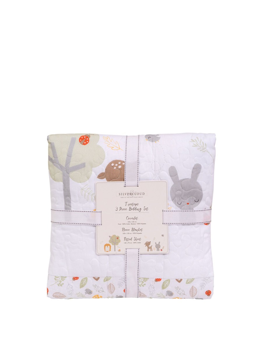 Kids East Coast Bedding | Treetops 3 Piece Bedding Set Multi