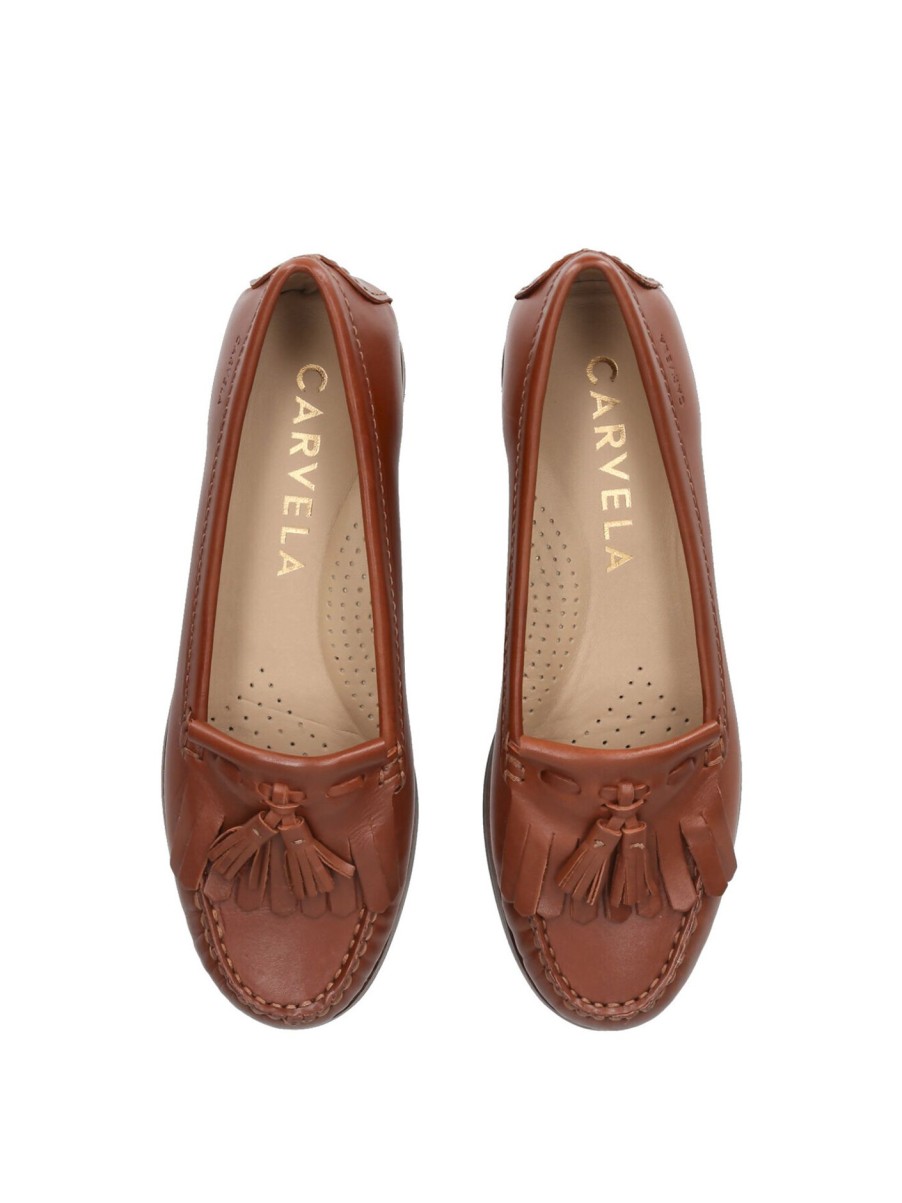 Women CARVELA COMFORT Flats | Hampton Tan