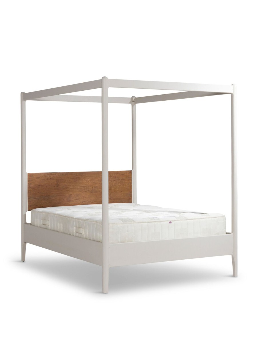 Furniture & Outdoor Barker and Stonehouse Mattresses | Mara Brown Mango Wood King Poster Bed Frame