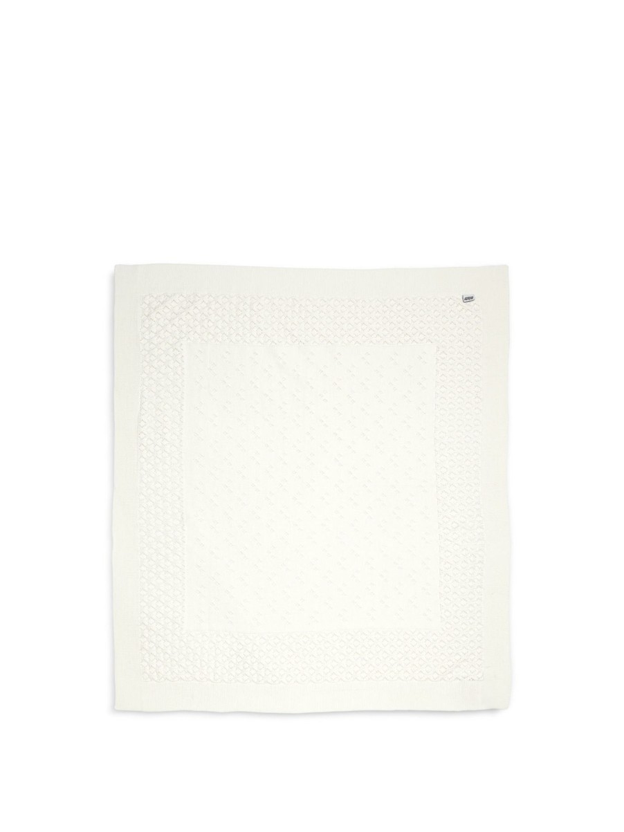 Kids Mamas & Papas Bedding | Knitted Pointelle Occasion Blanket Cream