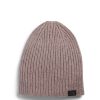 Women The North Face Hats | Airspun Beanie Fawn Grey