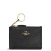 Women COACH Purses & Wallets | Mini Skinny Id Case Black Li/Black