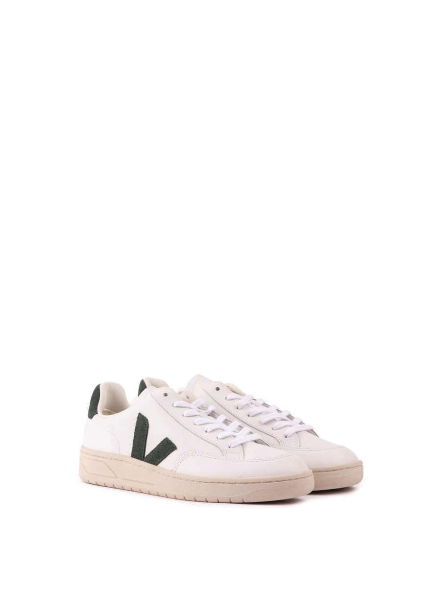 Men VEJA Trainers | Veja V12 Leather Trainers White