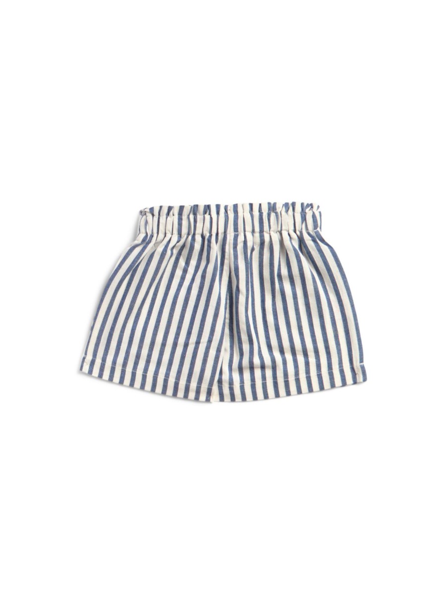 Kids Mayoral Trousers & Shorts | Stripes Shorts Ink