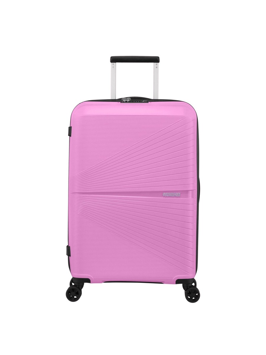 Home & Tech American Tourister | Airconic Spinner 4 Wheel 67Cm Suitcase Pink Lemonade