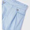 Kids Mayoral Trousers & Shorts | Ruffle Waistband Shorts Blue