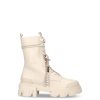 Women KG KURT GEIGER Boots | Trekker Lace Up White