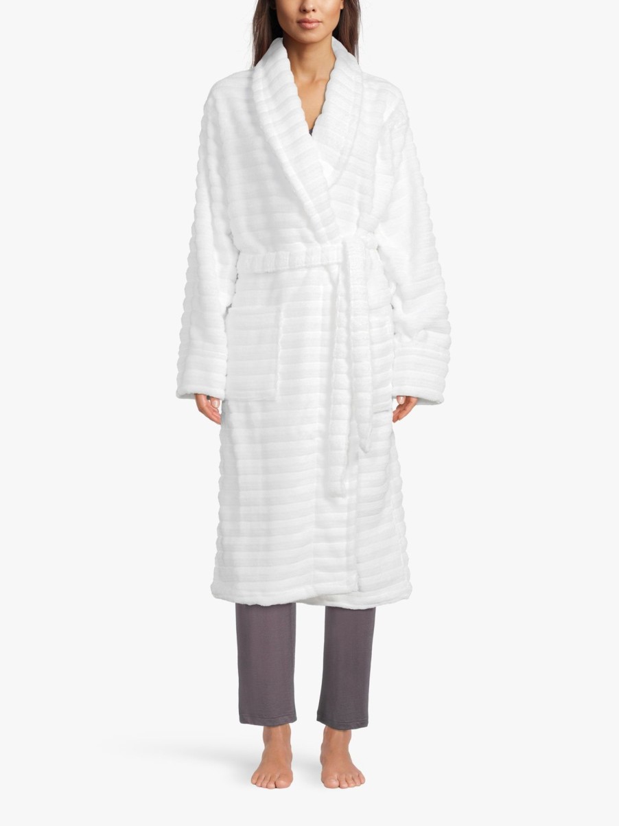 Home & Tech Fenwick View All Bathroom | Regent Rib Robe White