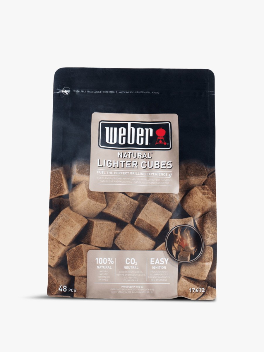 Furniture & Outdoor Weber Bbq'S & Accessories | Natural Lighter Cubes