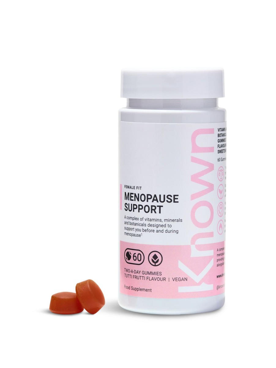 Beauty Known Nutrition Supplements | Menopause Support Vegan Gummies